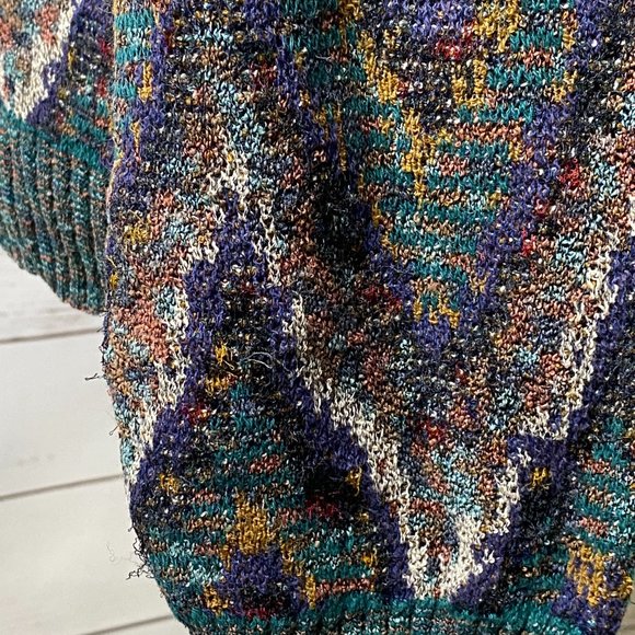 Vintage Mondo di Marco Italian Grandpa Sweater L - Picture 8 of 11